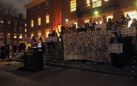 “You’re Profiting From Palestinian Deaths”: Student Protesters Confront Brown University’s ...