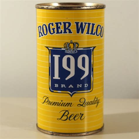 Roger Wilco 199 Brand Premium Quality Beer 125-12 at Breweriana.com