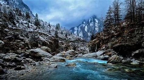 Harsil Valley near Gangotri | Scenic destinations, Uttarakhand, Winter destination