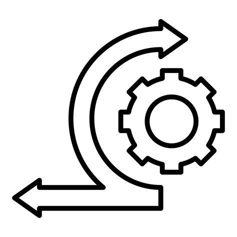 Agile Icon Style 12854436 Vector Art at Vecteezy