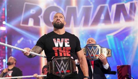 WWE Smackdown: Roman Reigns Advertised For First Title Defense Since ...