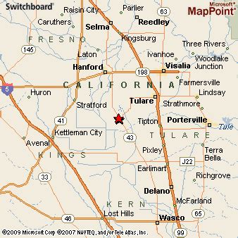 Where is Corcoran, California? see area map & more
