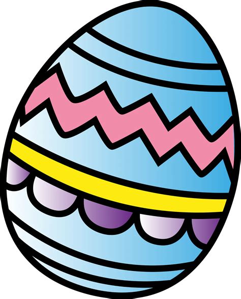 Easter Egg Clip Art Images Clipart Image Cartoon Pic Of Single Easter Egg 1252x1600 PNG Download ...