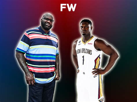 Shaquille O'Neal Says Zion Williamson Losing Weight Could Be A Problem ...