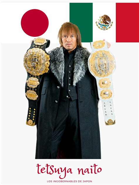 "NJPW Tetsuya Naito Los Ingobernables De Japon" Sticker by ...