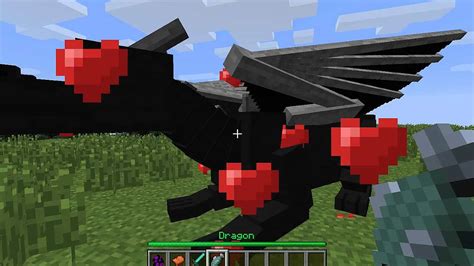 Minecraft - FLY ON AN ENDER DRAGON ! - Dragon Mounts Mod 1.7.2 Mod Spotlight ! - YouTube