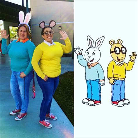 Arthur and Buster Costume #ArthurCostume #DIYCostume #StorybookCharac… | Teacher halloween ...