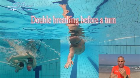 Double Breathing Before a Flip Turn - How to use it to swim faster? - WEST Swimming Technique