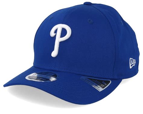 Philadelphia Phillies Stretch Snap 9Fifty Blue Adjustable - New Era - casquette | Hatstore.fr