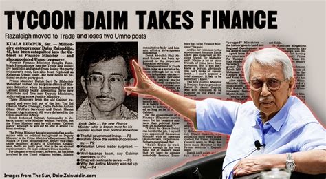 Tun Daim: From Finance Minister to corrupt allegations