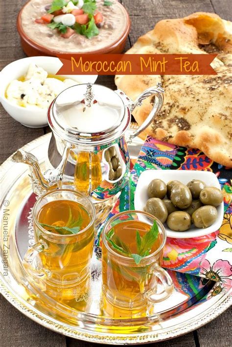 #Moroccan Mint #Tea - packed with #mint flavour, golden and sweet, almost nectar-like. Morrocan ...