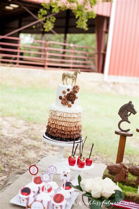 Horse Party - The Dessert Table