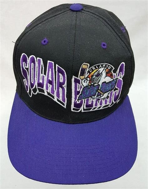 Vintage Orlando Solar Bears Snapback IHL NHL Minor League Hockey Hat Cap #GCC #OrlandoSolarBears ...