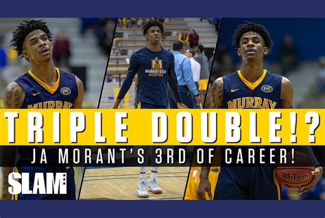 Ja Morant Drops 3rd Triple-Double of his College Career!