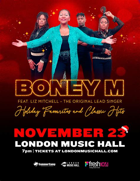 Boney M ft. Liz Mitchell - London Music Hall