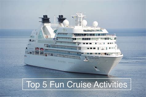 Top 5 Fun Cruise Activities To Enjoy | Cruise activities, Cruise ...