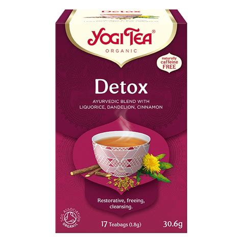 Yogi Tea Organic Detox | Holland & Barrett