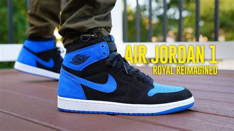 Air Jordan 1 Royal Reimagined Review & On Feet - YouTube