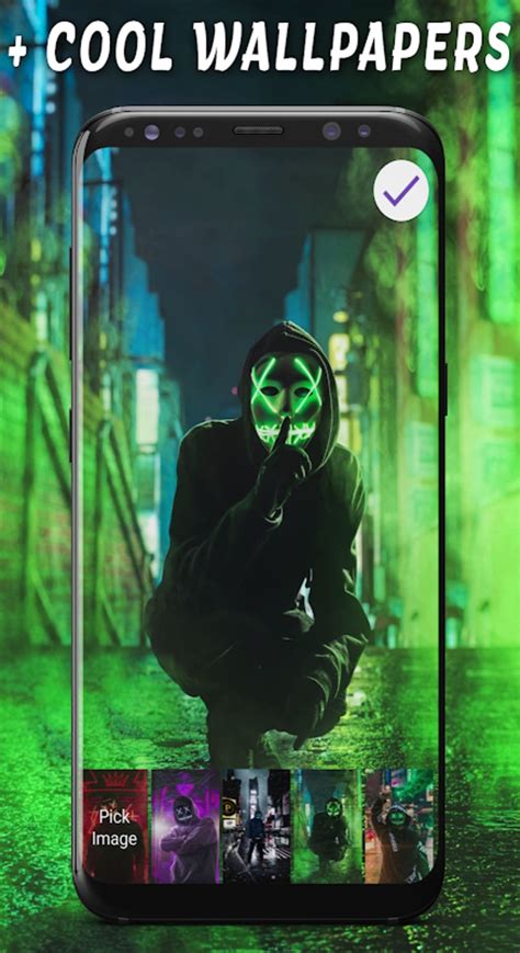 Mask Anonymous Lock Screen APK for Android - Download
