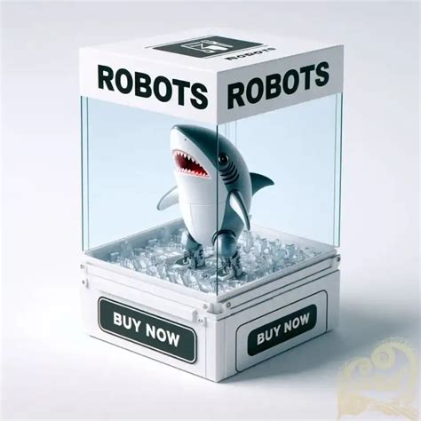 Shark robot toy