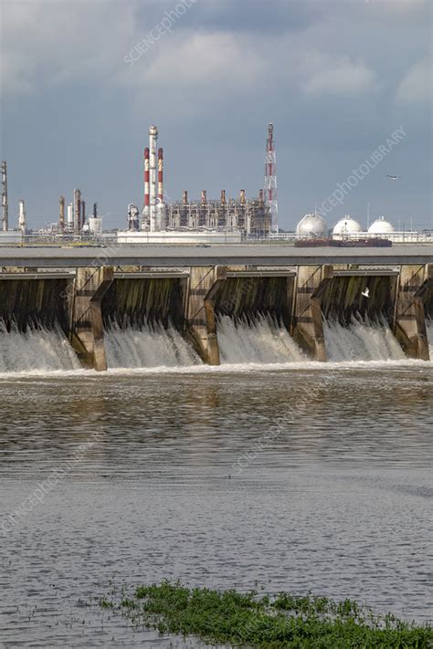 Bonnet Carre Spillway, Louisiana, USA - Stock Image - C046/6428 - Science Photo Library