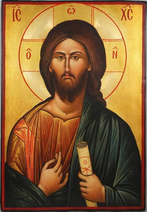 Christ Blessing (Vatopedi) Large Orthodox Icon - BlessedMart