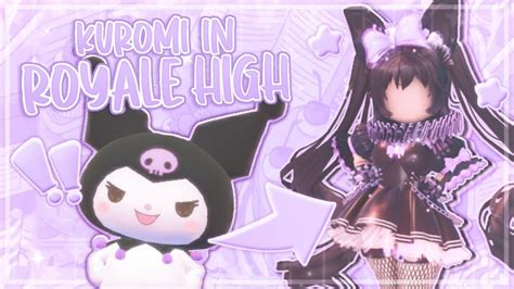 Recreating kuromi in Royale High || Royale High outfit idea ...