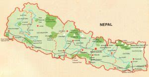 Nepal Map | Nepal in the World Map | Nepal in the Asia Map