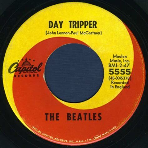 Day Tripper / The Beatles | The beatles, Beatles records, Beatles music