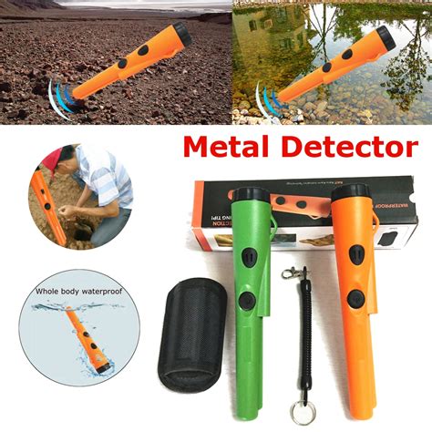 Professional Automatic Waterproof LED Pointer Pinpointer Probe Metal Detector Tester Gold ...