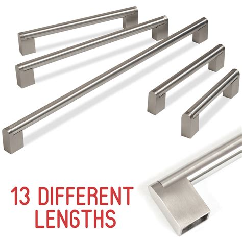 Kitchen Cupboard Cabinet Boss Bar Door Handle Brushed Stainless Steel 128-909mm | eBay