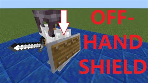 How to Use Offhand Slot of Armor Stand in Minecraft Bedrock - YouTube