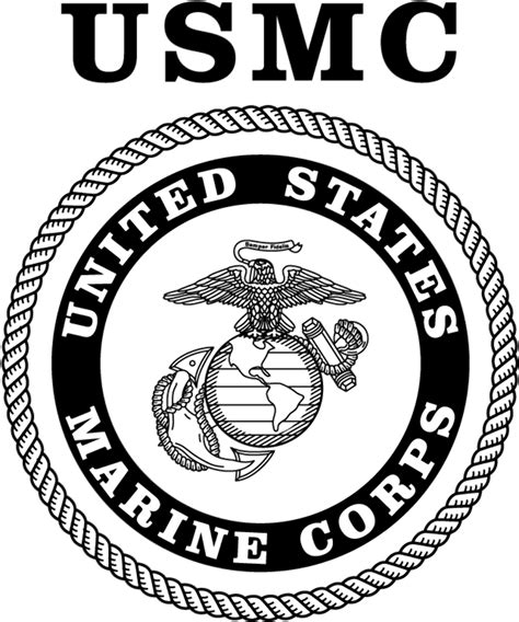 Download High Quality us marines logo white Transparent PNG Images ...