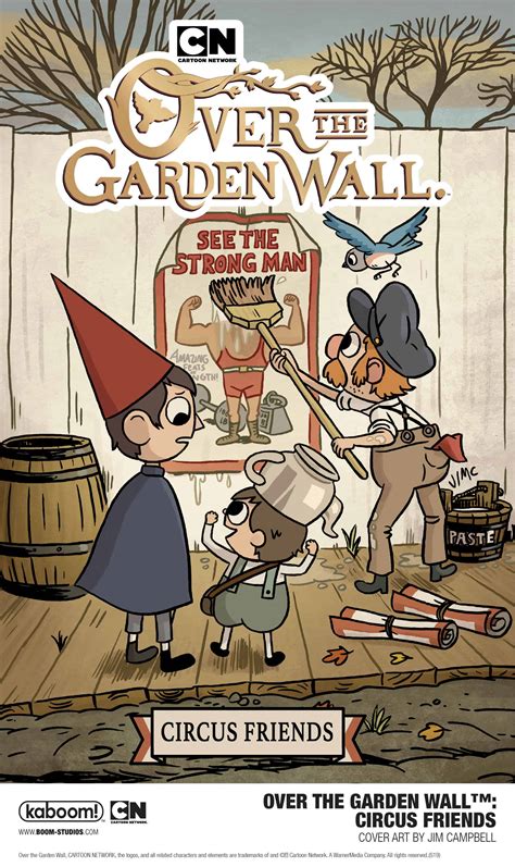 OVER THE GARDEN WALL™: CIRCUS FRIENDS First Look – BOOM! Studios