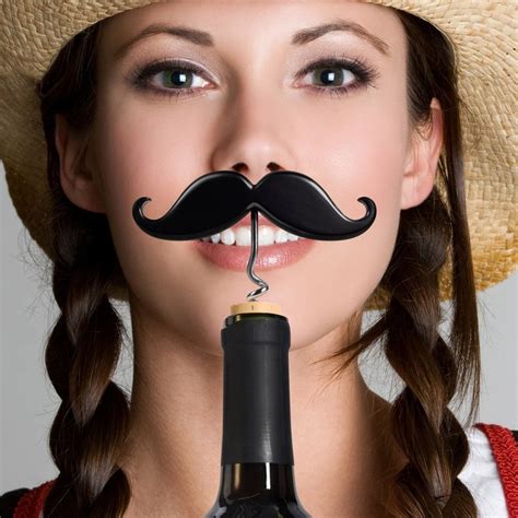 Handle Bar Moustache Wine & Beer Opener » Gadget Flow