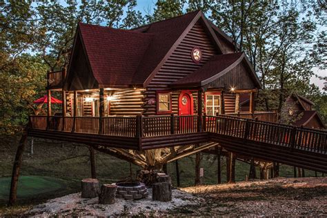 Whispering Woods Treehouse at Branson Cedars Resort - Evening Glow | Branson vacation, Branson ...