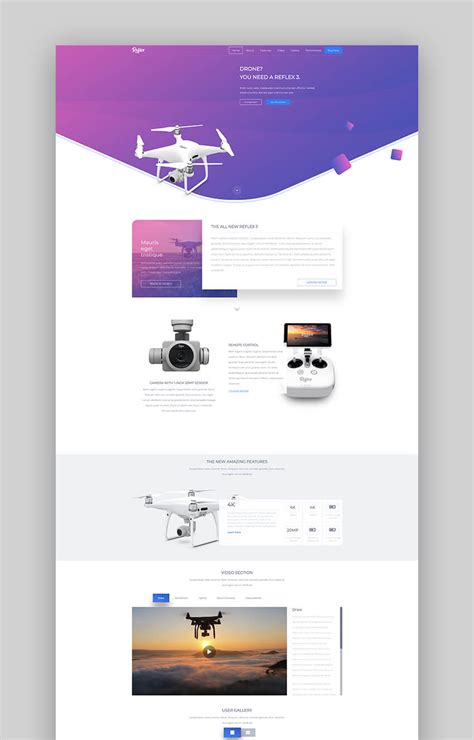 20+ Great Product Landing Page Templates (2018 Design Examples) | Inspiração web design, Web ...