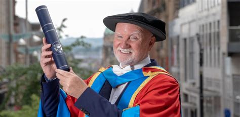 Sir Tom Hunter joins GCU graduation celebrations | Glasgow Caledonian University | Scotland, UK