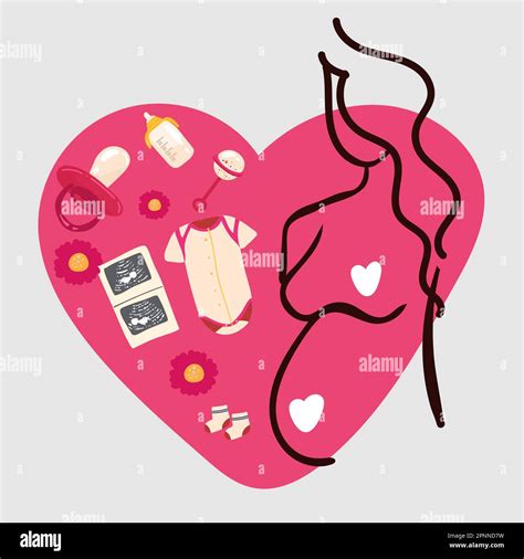 Pregnancy care linear icon. Prenatal period. Motherhood, parenthood. Expecting baby. Medical ...