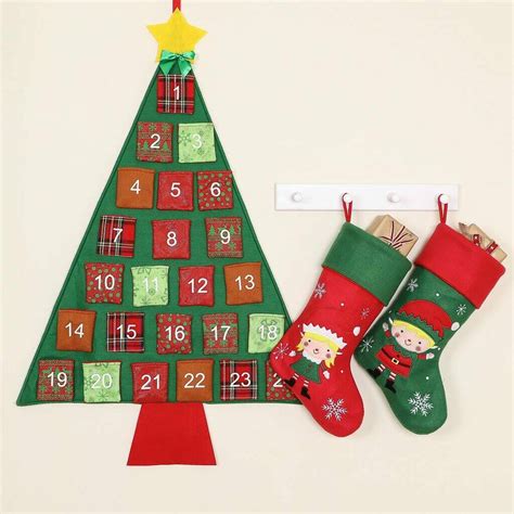 giant personalised christmas advent calendar by dibor | notonthehighstreet.com