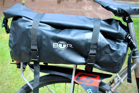 Review – BTR Waterproof Pannier Rack Roll-Top Duffel Bag