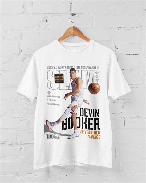 Devin Booker SLAM Poster Tshirt, Devin Booker SLAM Magazine Poster ...