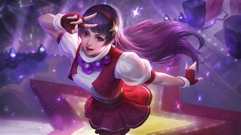 Mobile Legends, Guinevere, Athena Asamiya, King of Fighters HD Wallpaper