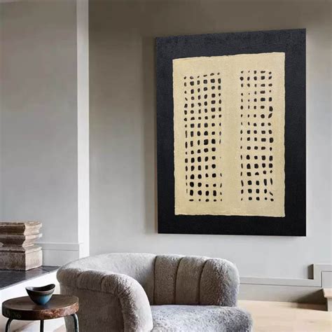 Japanese Minimalist Abstract Art Minimal Art Painting For Wall Decor