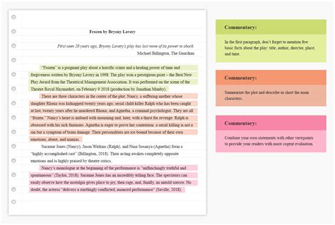 How to Write a Play Review Step by Step