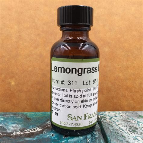 Lemongrass Essential Oil - 1oz | San Francisco Herb Company