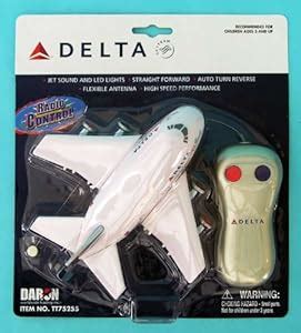 Amazon.com - Delta Airlines Radio Control Airplane - Toy Remote Controlled Vehicles