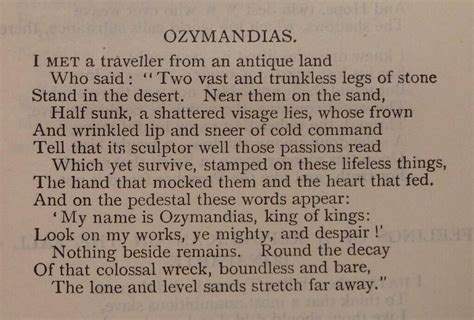 Breaking Bad S5E14 / Ozymandias. | Ozymandias poem, Literature quotes, Poetry words