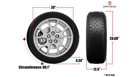 315/35R20 in Inches | Tire Sizing Specs, Conversions and Options