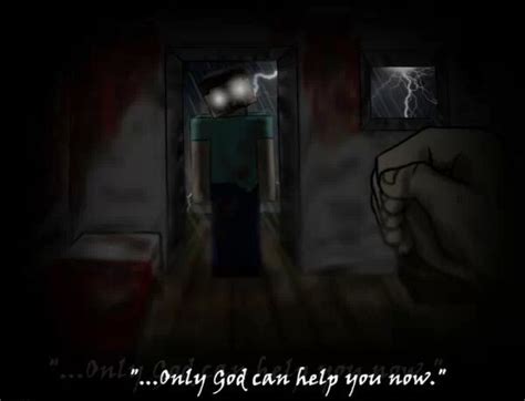 Minecraft creepypasta, herobrine. | Minecraft comics, Minecraft memes ...